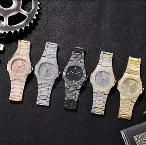 Iced Out Quartz Watch