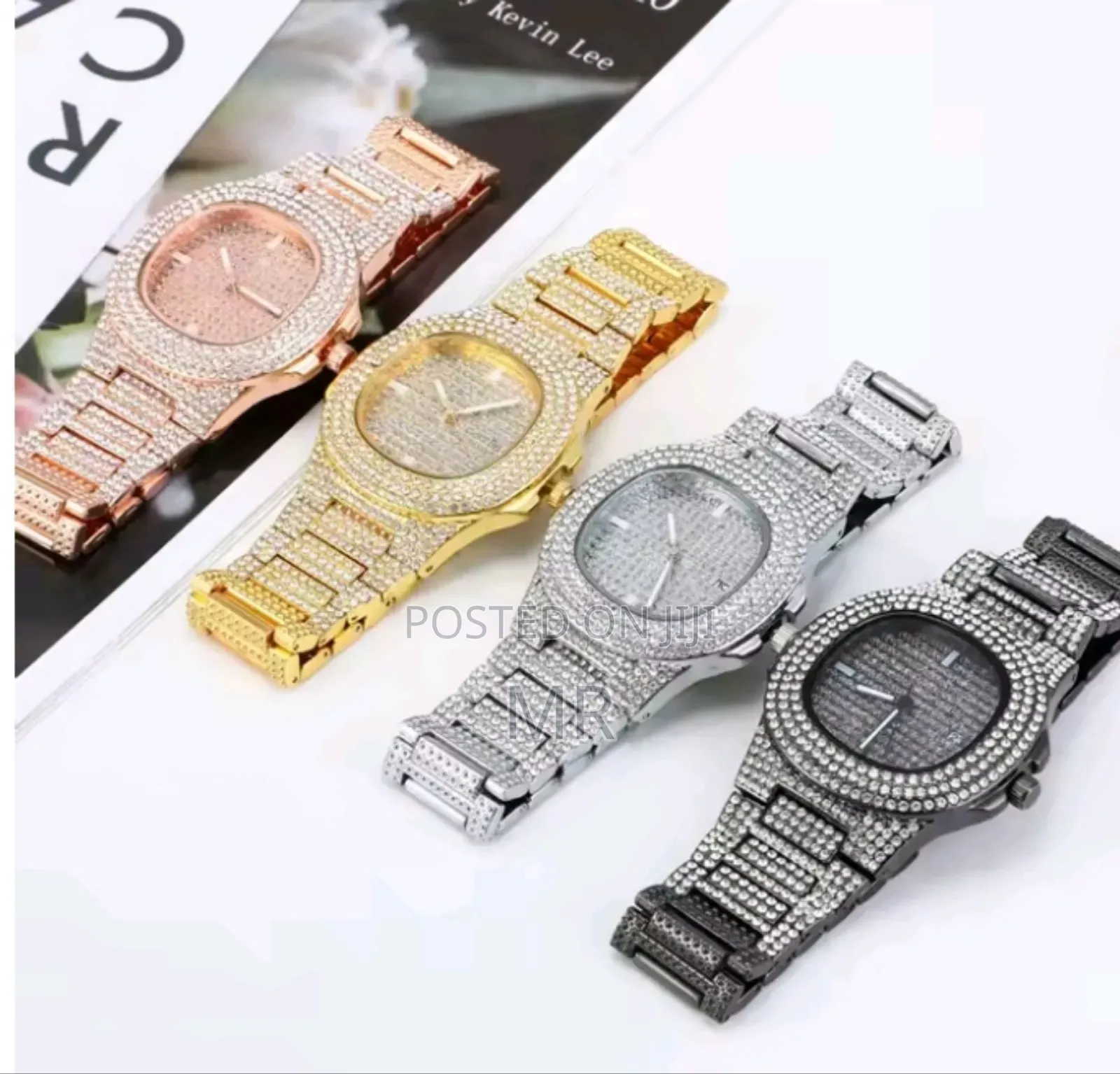 Iced Out Quartz Watch