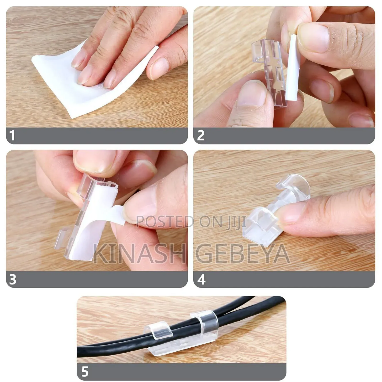 High Quality 16pcs Universal Cable Clips