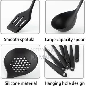 25pcs Siliocone Kitchen Knife Set