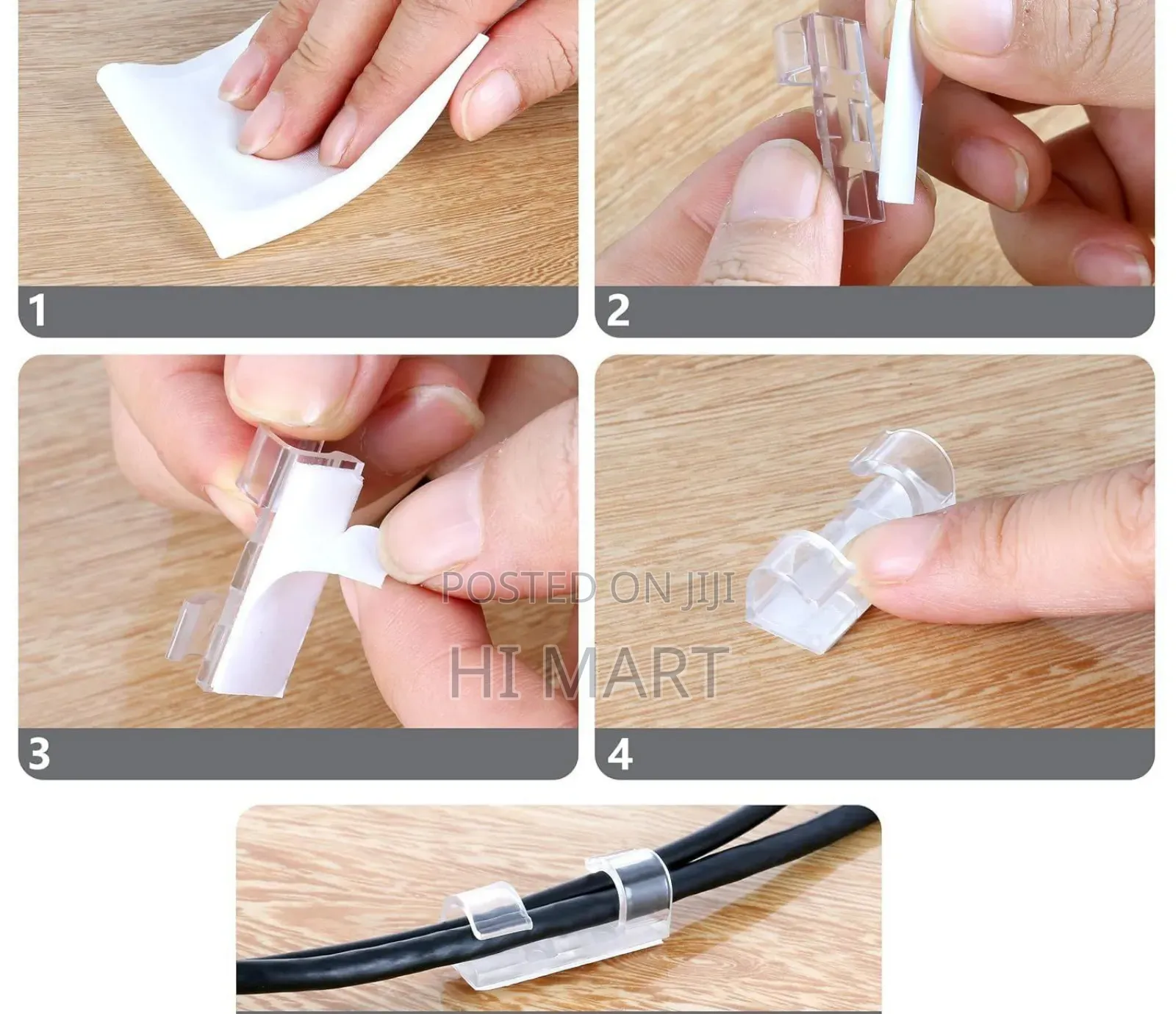 16pcs Universal Cable Clips