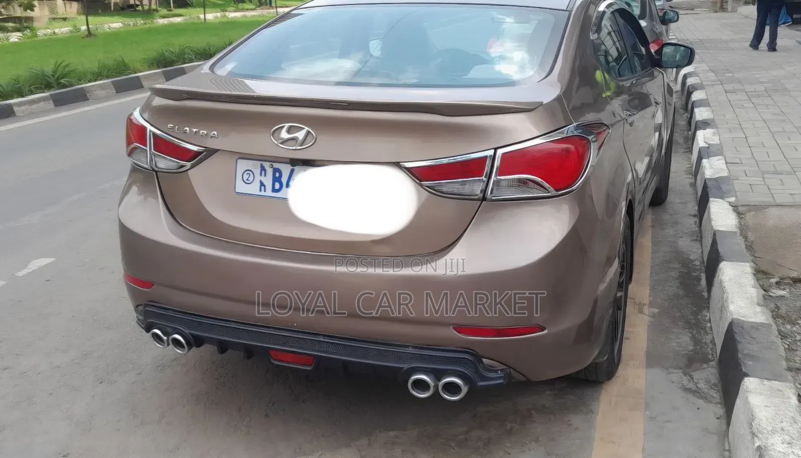 Hyundai Elantra 2015 Brown