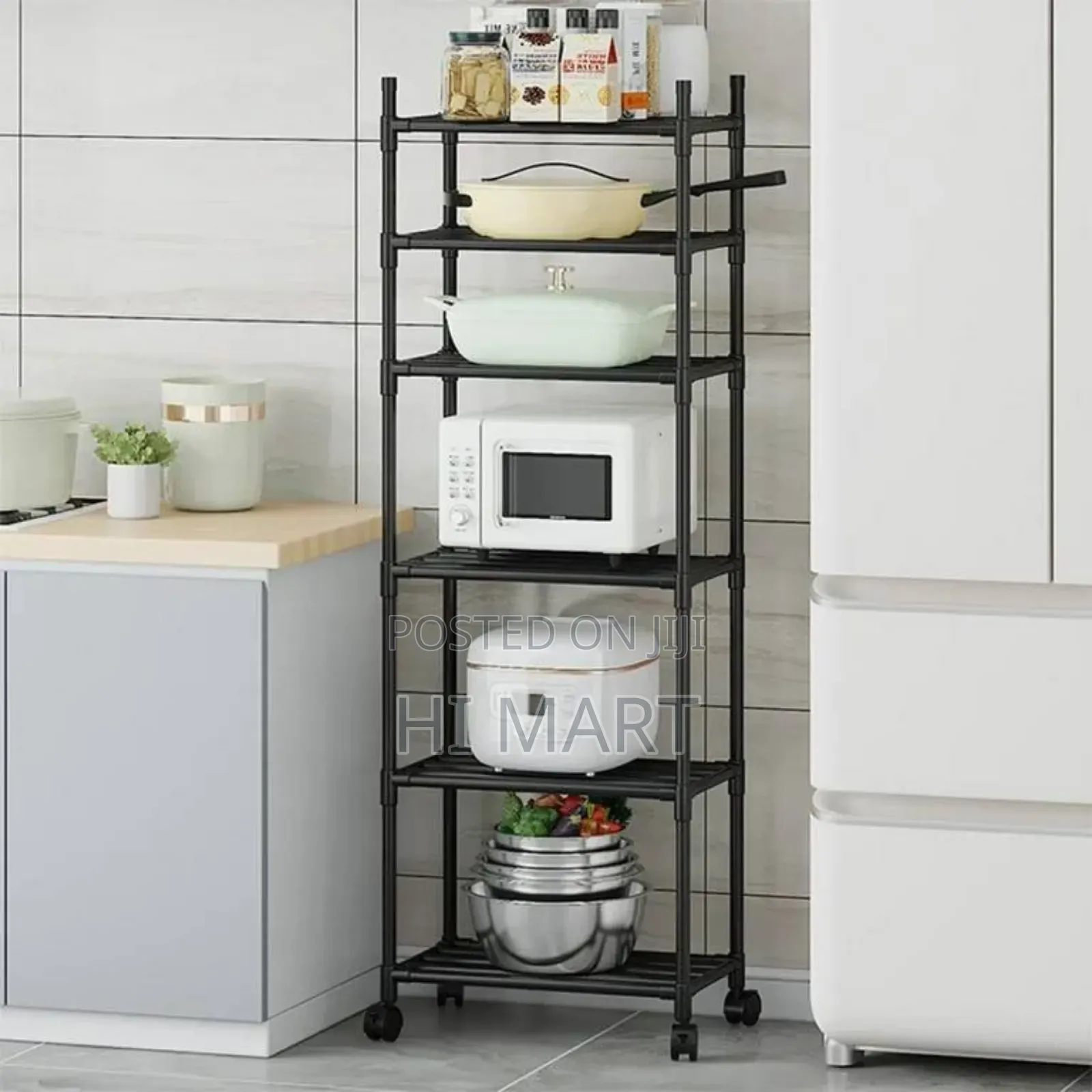 6 Tier High Quality Kitchen Storage Rack