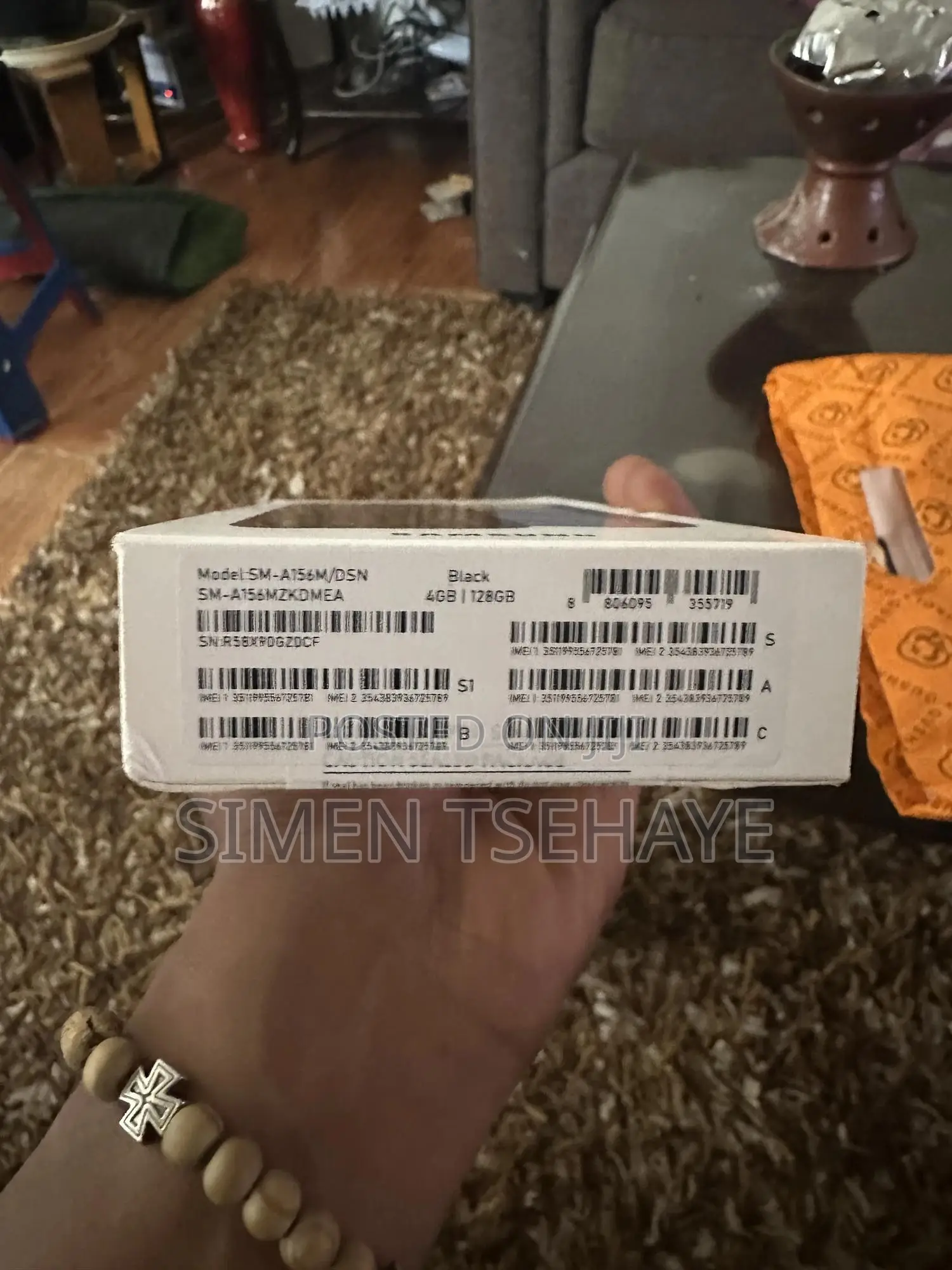 New Samsung Galaxy A15 5G 128 GB Black