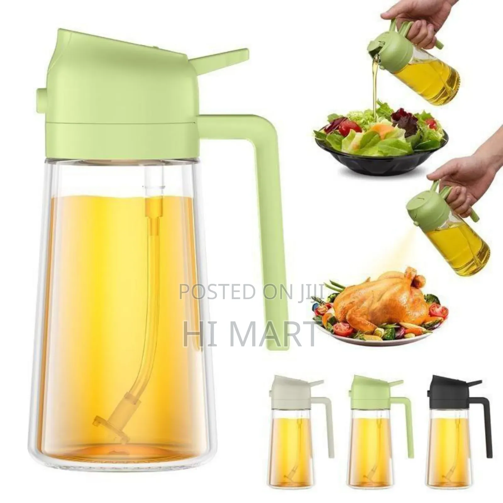 2in1 Kitchen Oil Dispenser Bottle