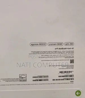 New Laptop Apple Macbook Pro 2025 M5 14-Inch 16GB Apple M5 SSD 512GB