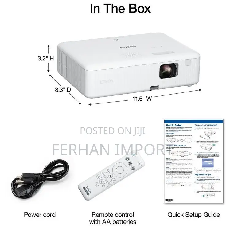 New Epson Projector Co-W01