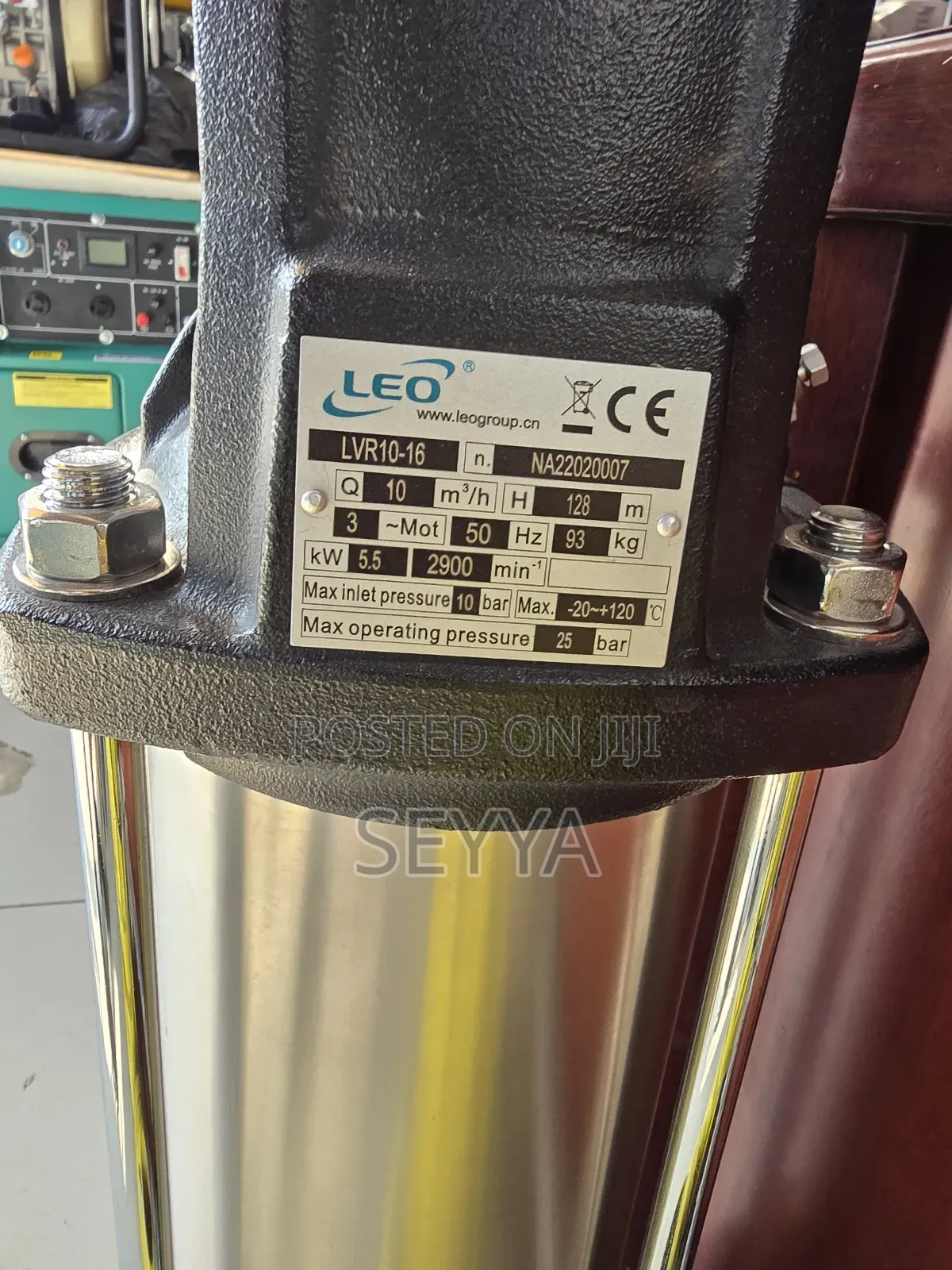 Vertical Multistage Pump