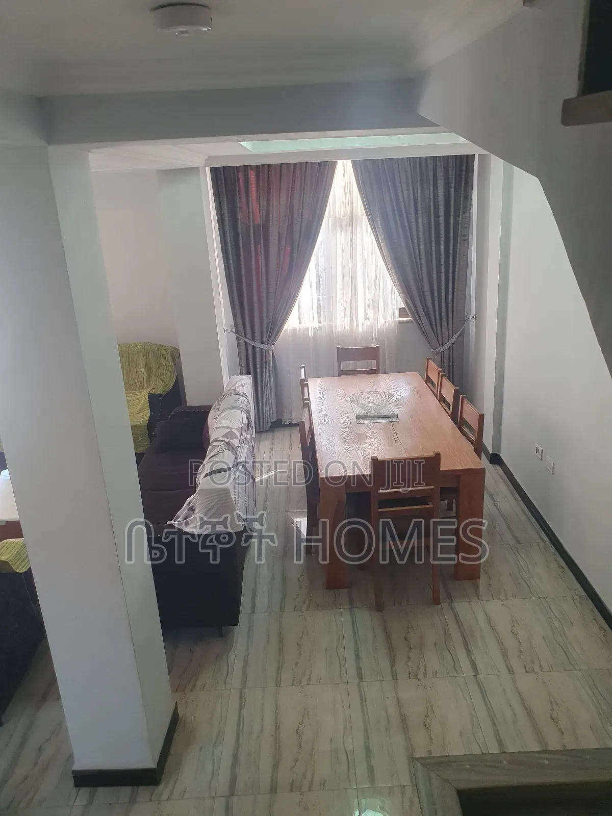 Furnished 5bdrm House in G+3 ጋርመንት ማህበር ቤቶች, Nifas Silk-Lafto for rent