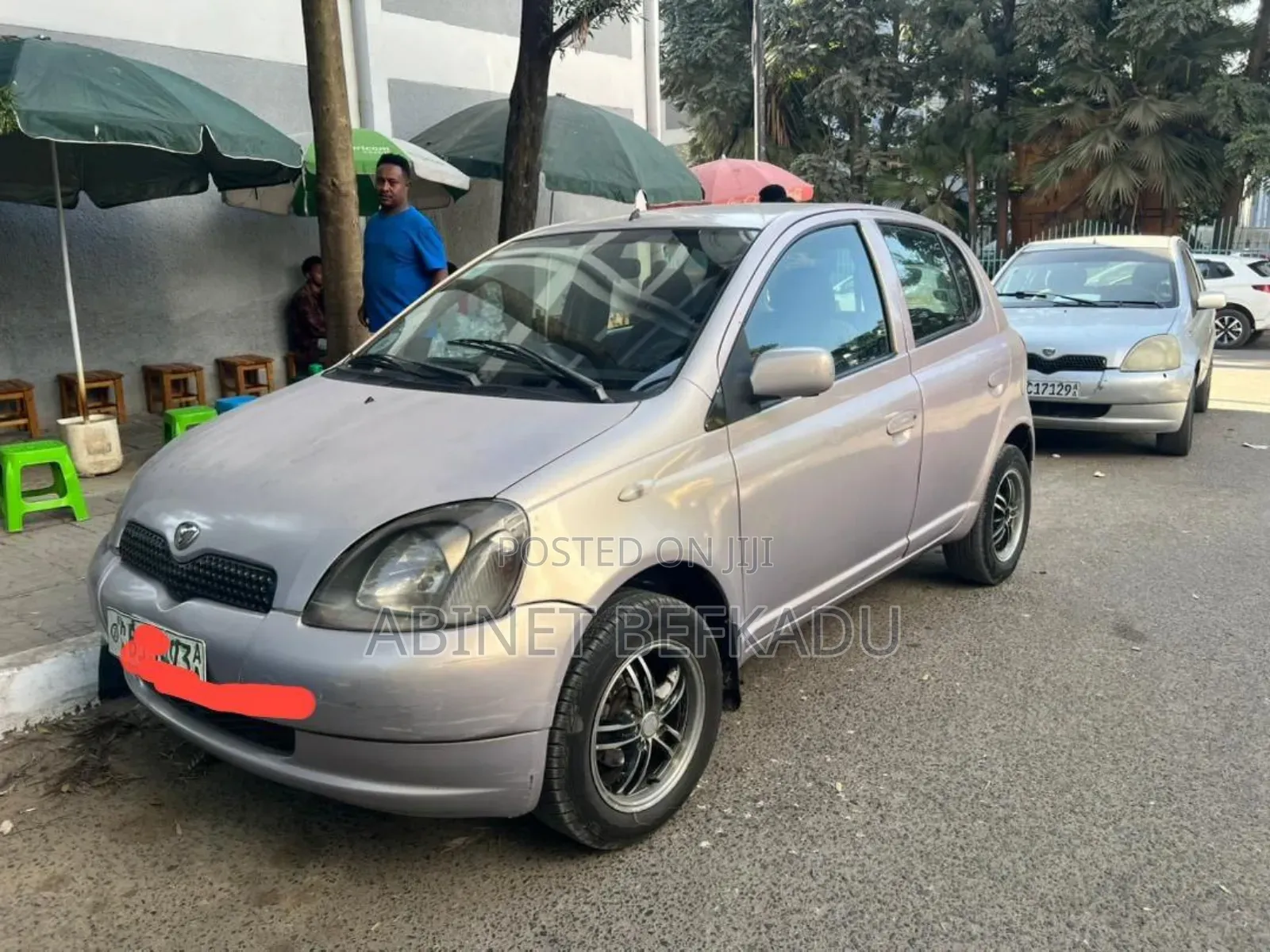 Toyota Vitz 1.0 FWD 5dr 2001 Pink