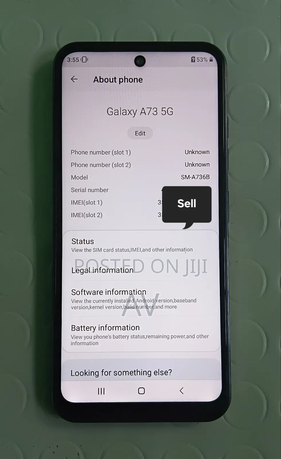 Samsung Galaxy A73 5G 128 GB Black