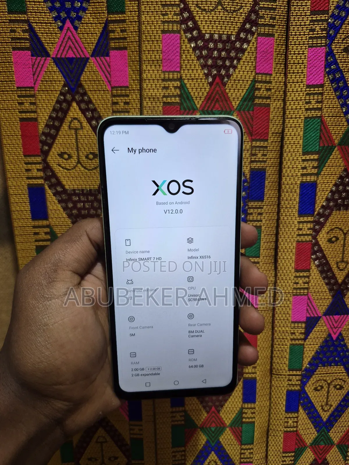 Infinix Smart 7 HD 64 GB Green