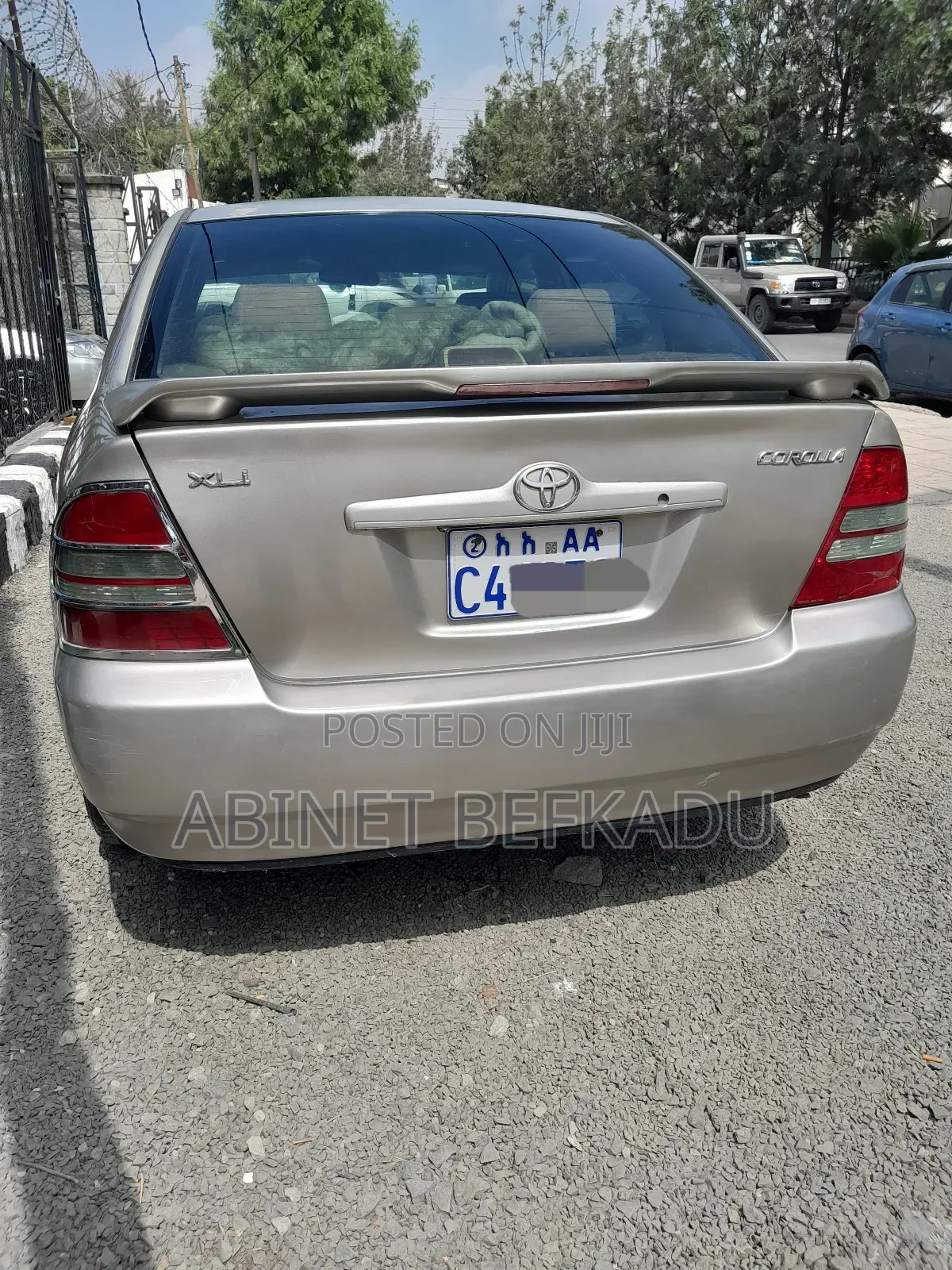 Toyota Corolla Sedan 2003 Gold