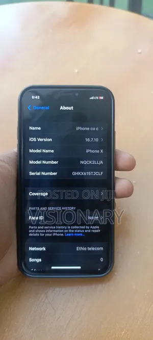 Apple iPhone X 64 GB White