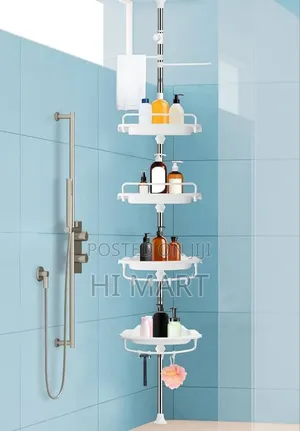 Adjustable Bathroom Corner Shelf