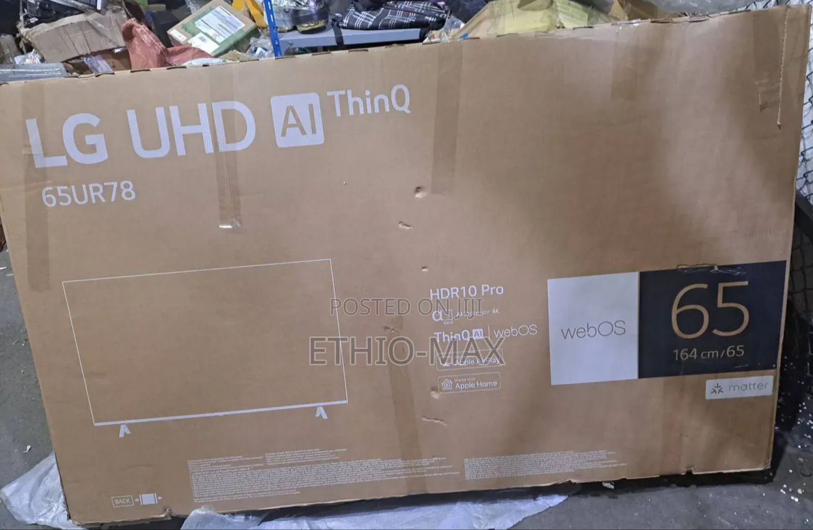 Lg 65ur78 65” Smart Tv – Uhd | Original | Slim Design