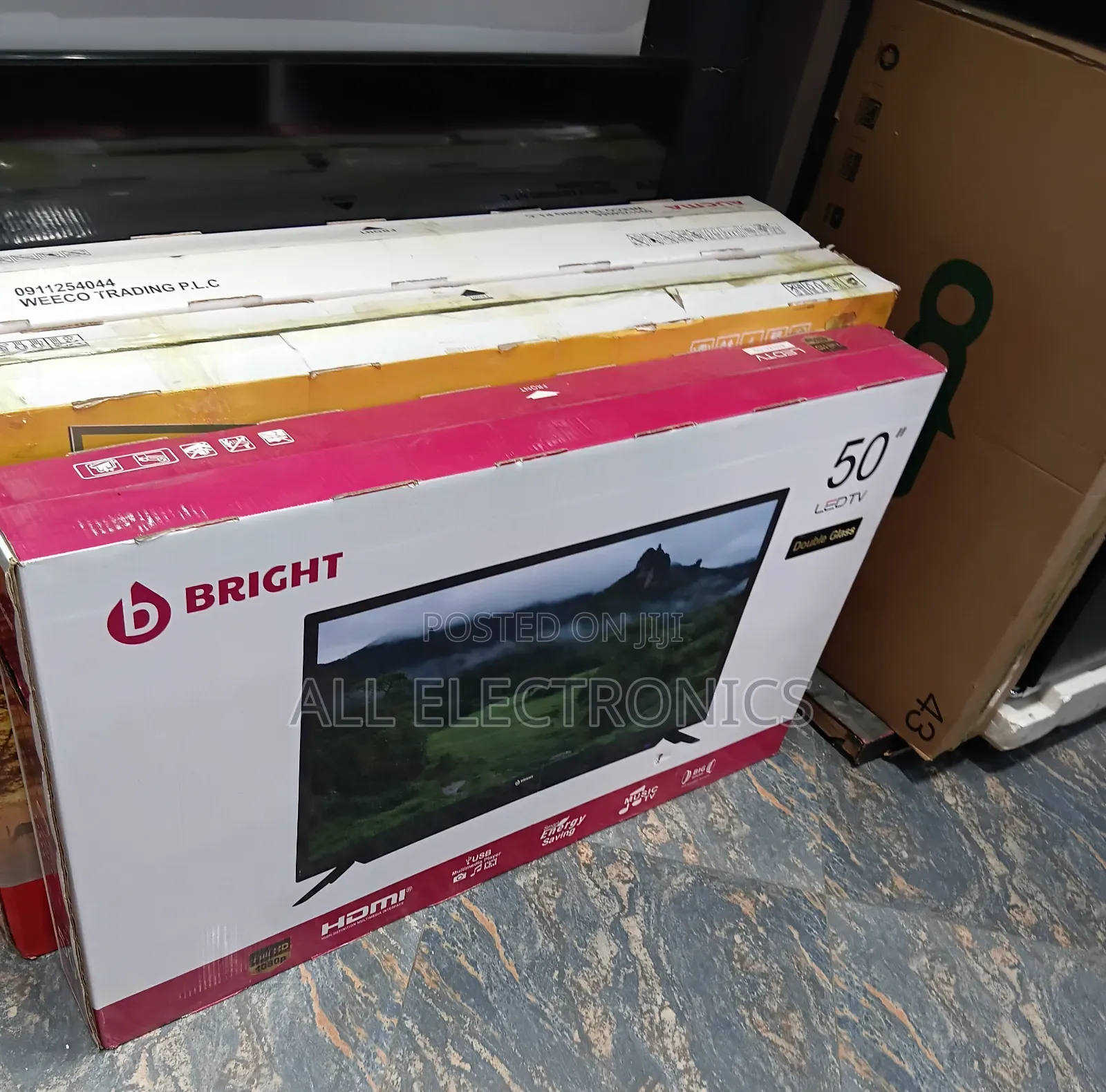 Bright 50 Inch Quality Television