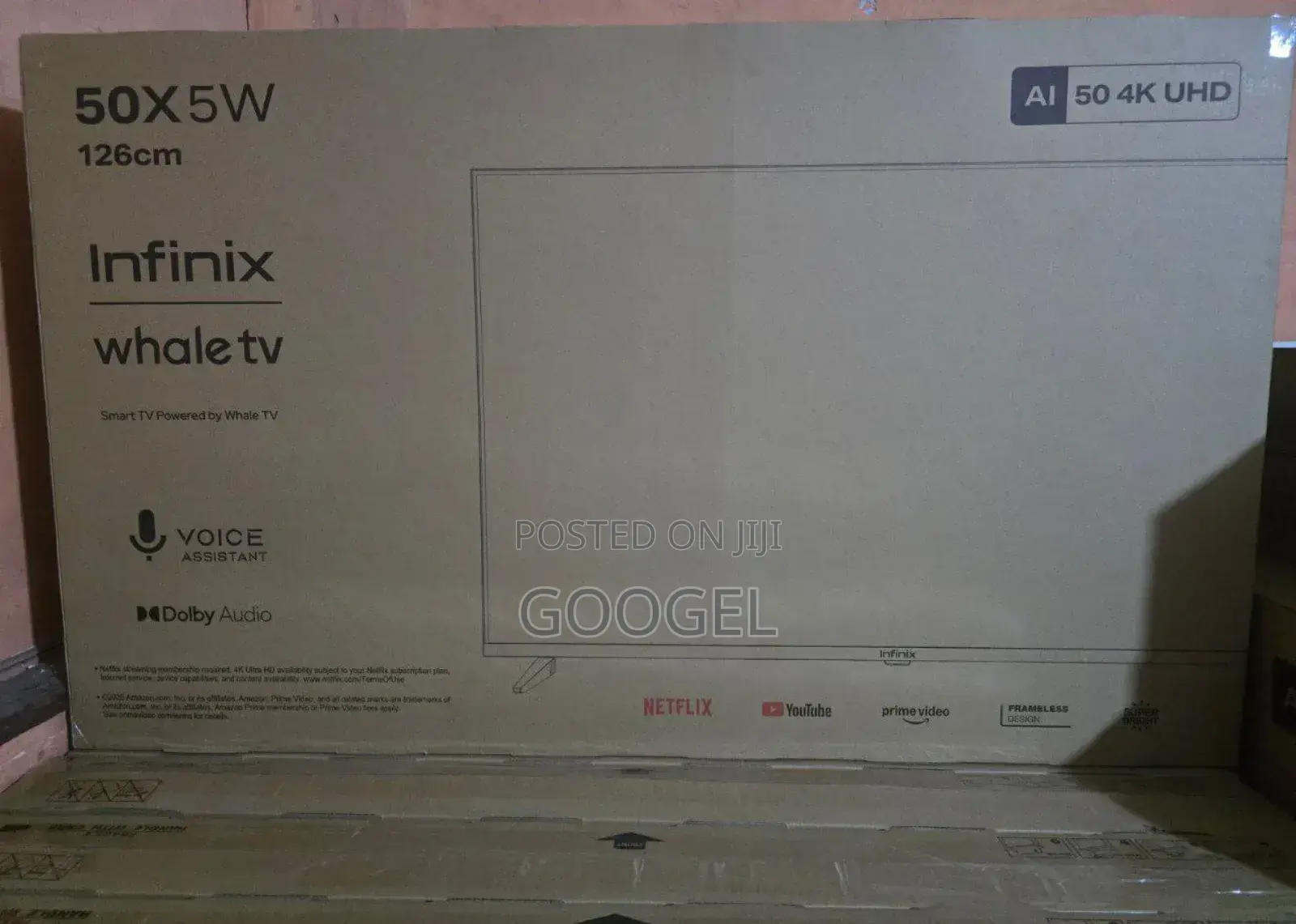 Infinix 50"Inch Whalte Tv