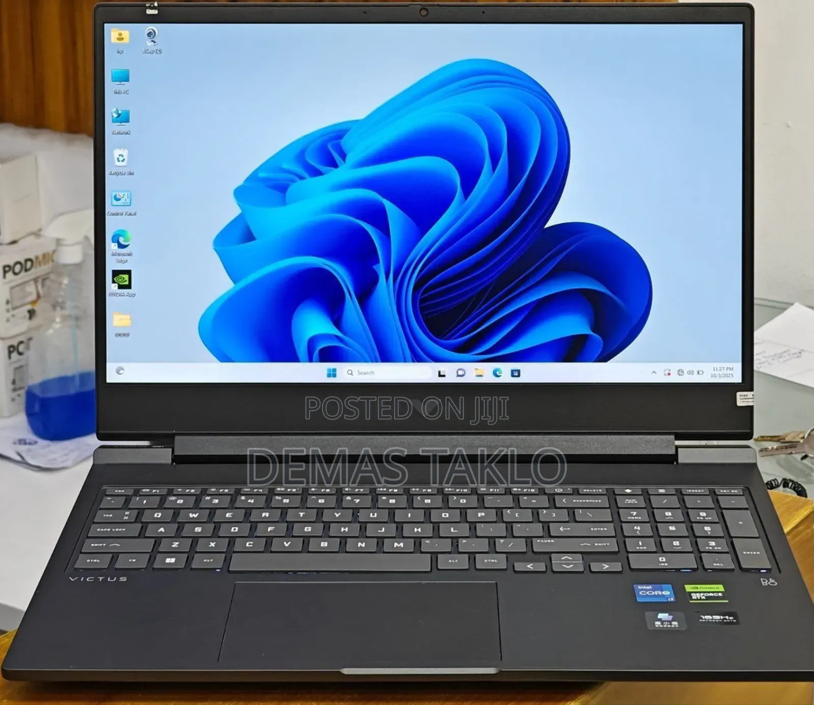 New Laptop HP Victus 16 16GB Intel Core I7 SSD 512GB