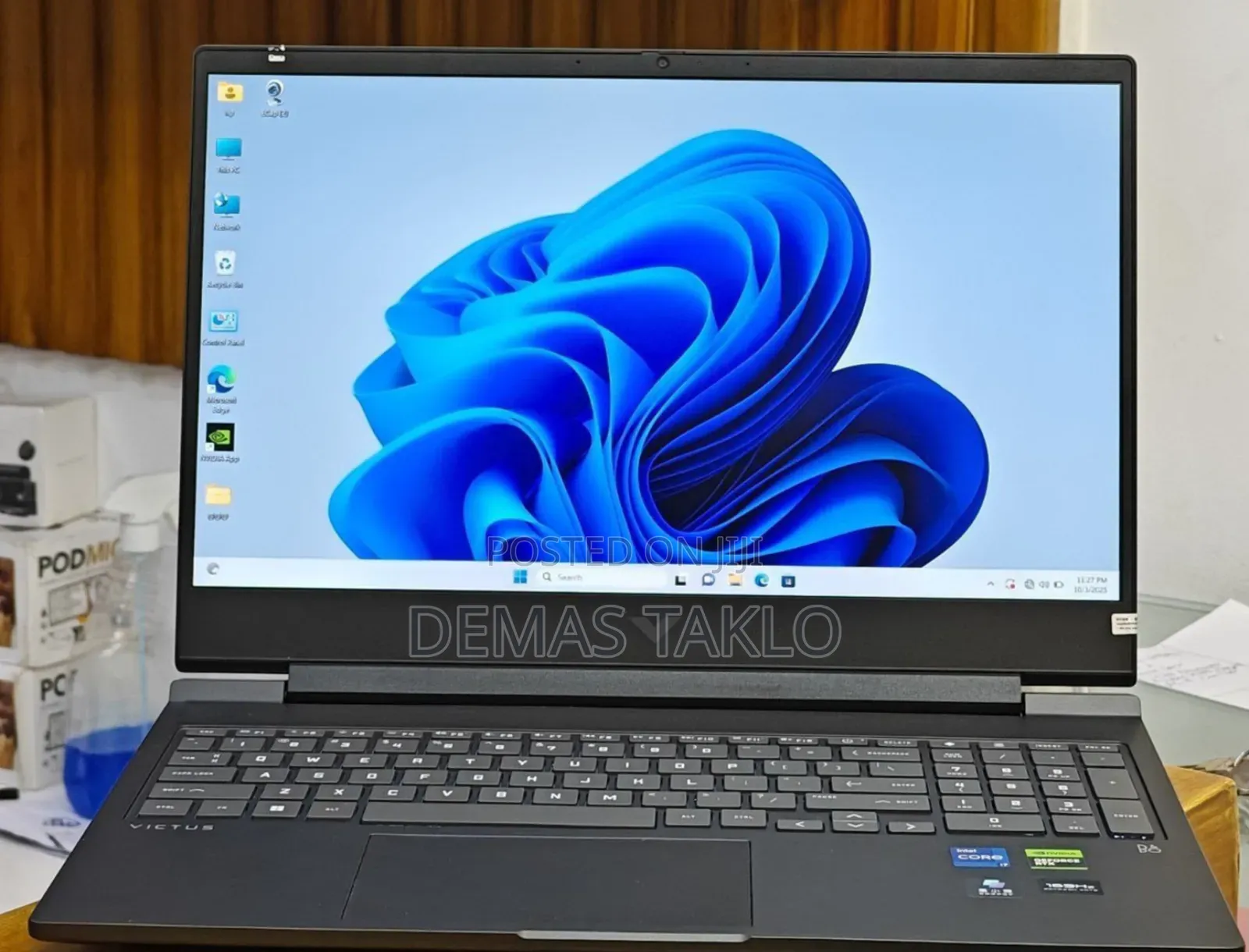 New Laptop HP Victus 16 16GB Intel Core I7 SSD 512GB