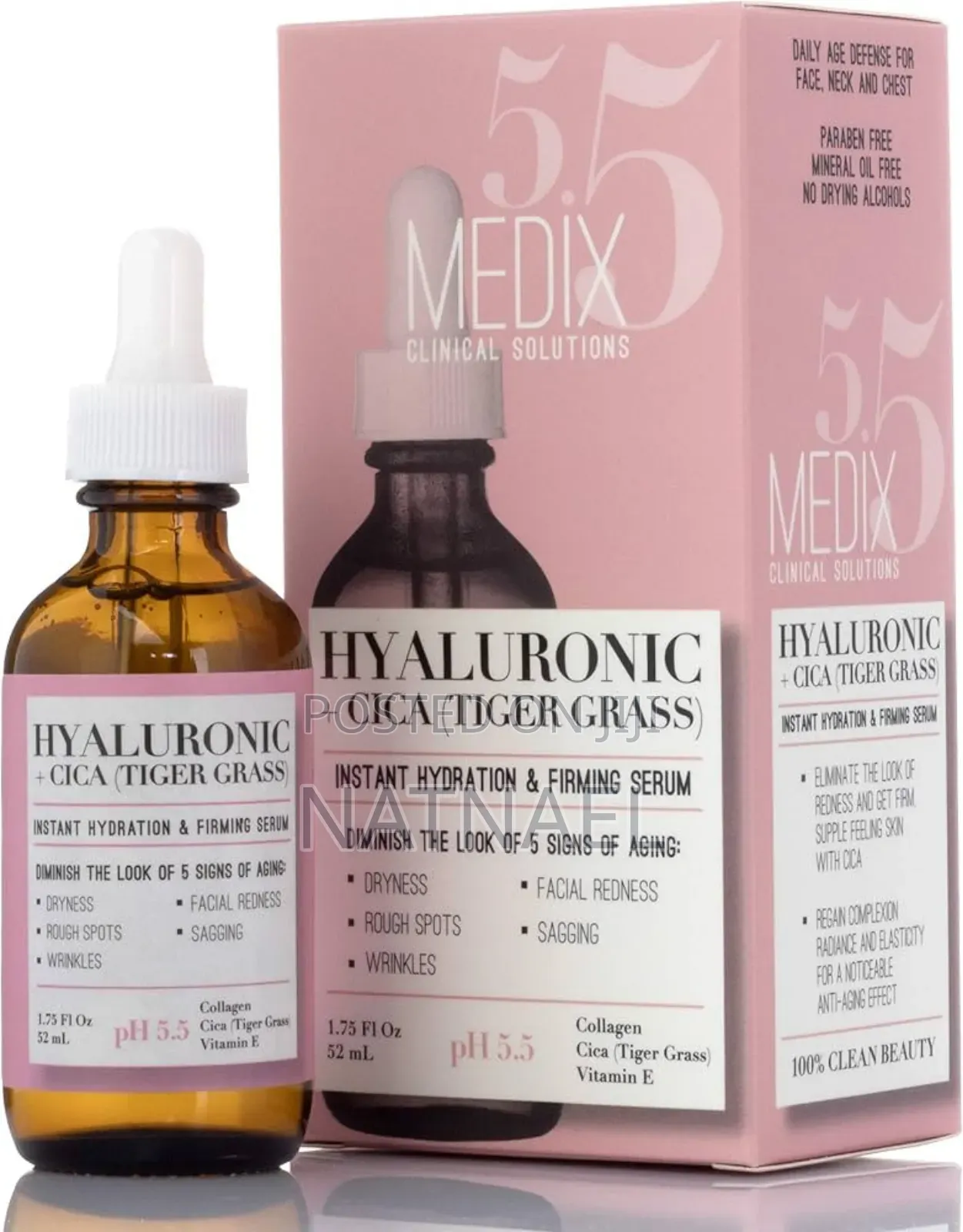Medix 5.5 Hyaluronic + Cica Instant Hydration Firming Serum