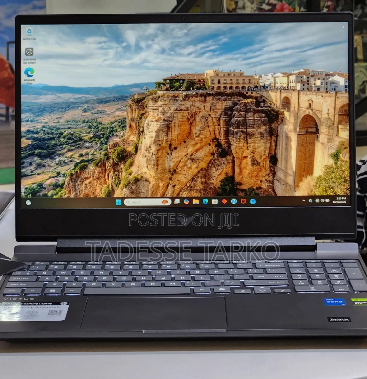 New Laptop HP Victus 15 8GB Intel Core I5 SSD 512GB