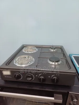 Kumtel Cooker Stove 2 Gas + 2 Electric – Original | Dual Fuel | Fast