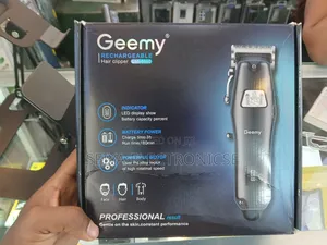 Geemy Gm-6680 Rechargeable Hair Clipper.