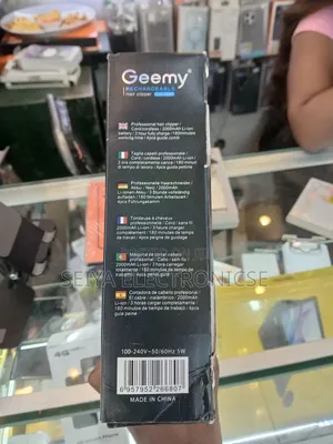 Geemy Gm-6680 Rechargeable Hair Clipper.