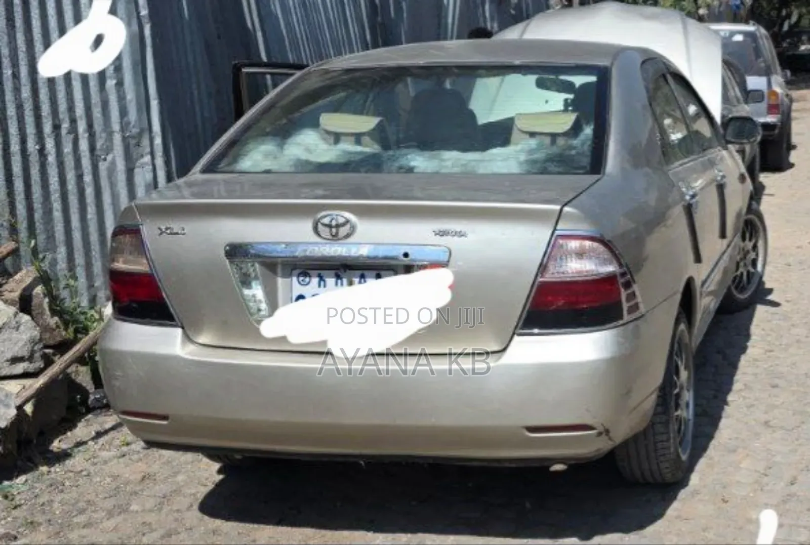 Toyota Corolla 2005 Gold