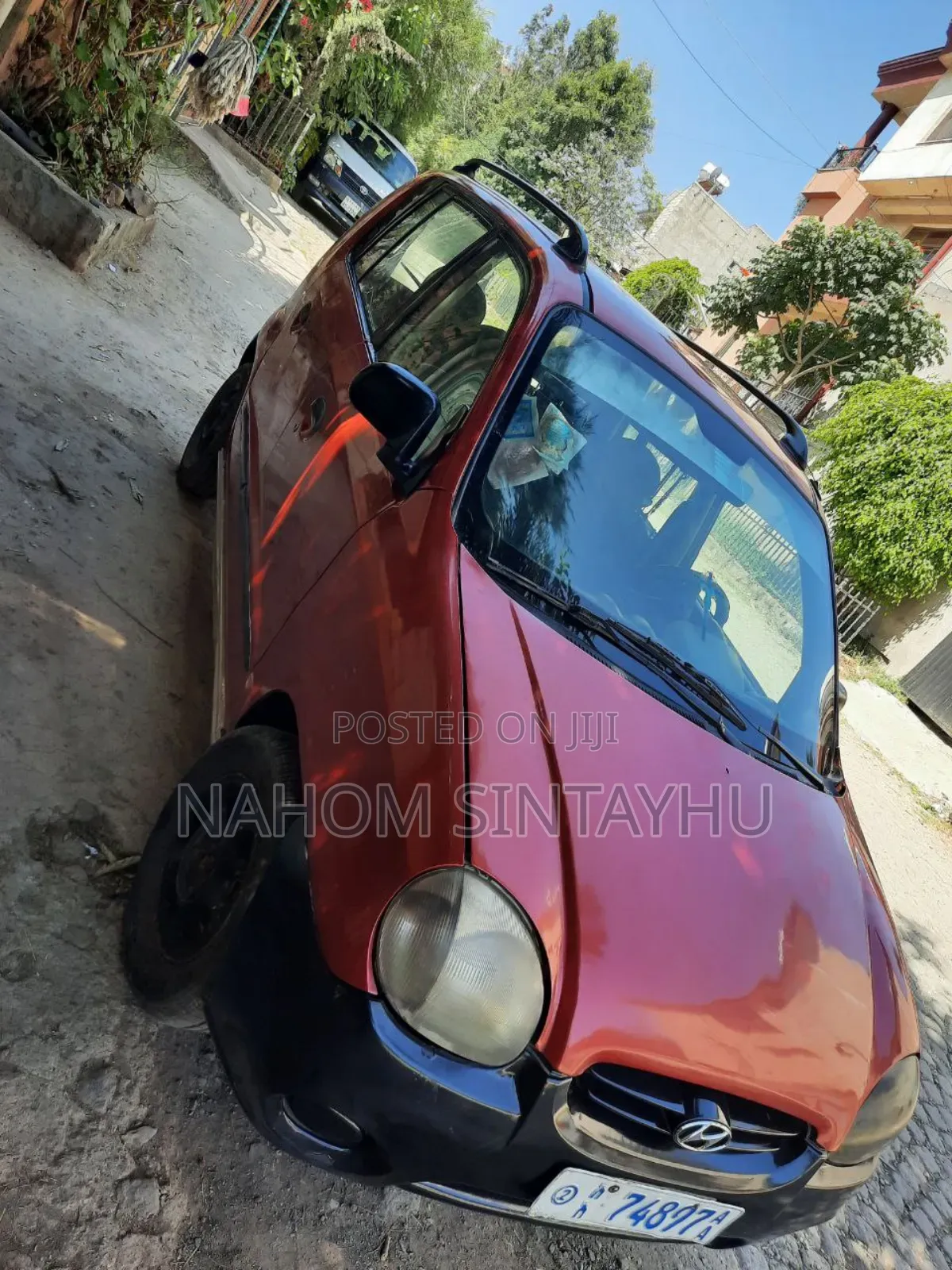 Hyundai Atos 1998 Red