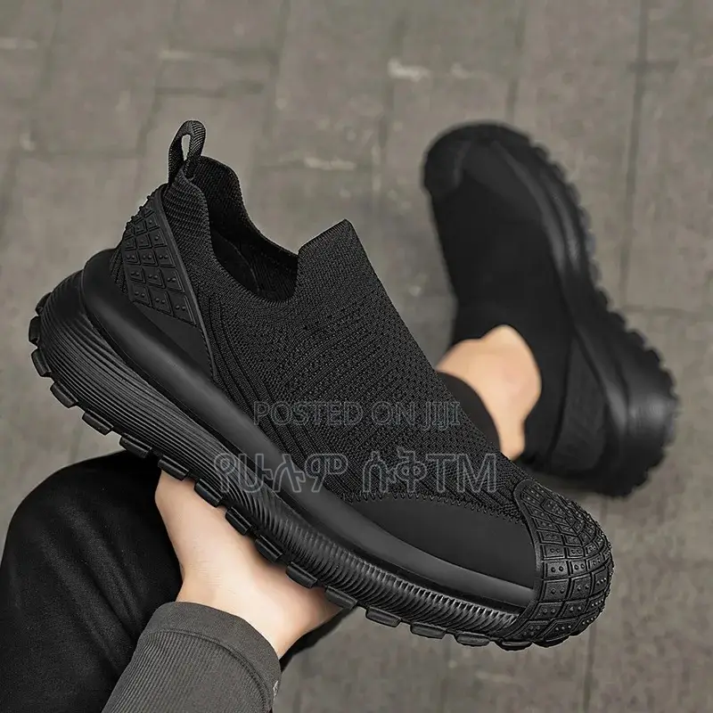 Tal Slip-on ‘Triple Black’ Comfortable Men’S Fashion Shoes