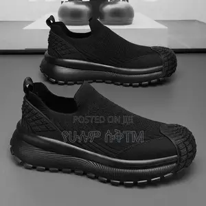 Tal Slip-on ‘Triple Black’ Comfortable Men’S Fashion Shoes