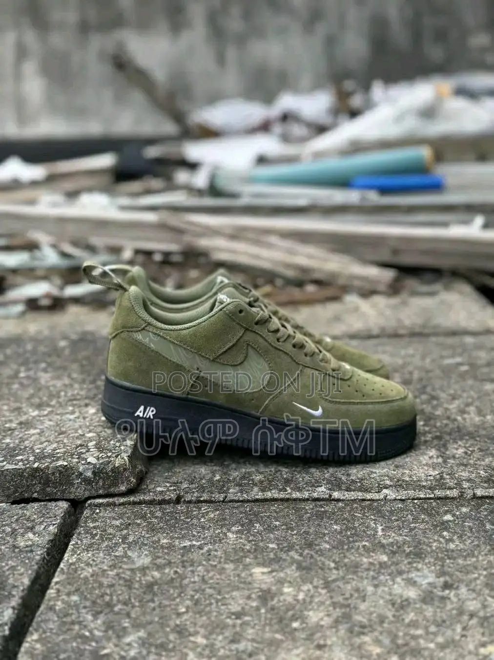 Nike Air Force 1 Low ‘07 Reflective Pack ‘Olive Suede’ Men’S Shoes