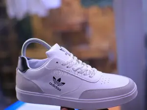 Adidas Casual Leather ‘White/Cream’ Men’S Flat Shoes