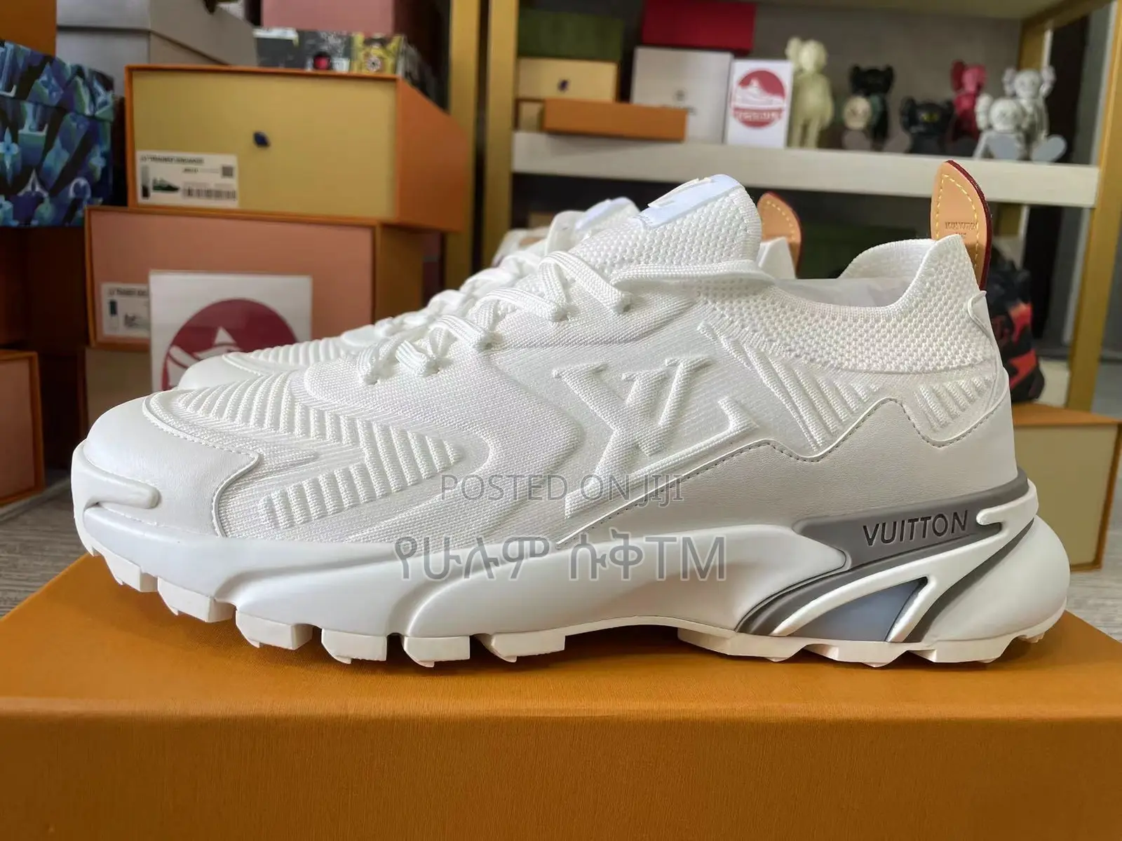 Louis Vuitton Lv Tatic Trainer ‘Triple White’ Men’S Shoes