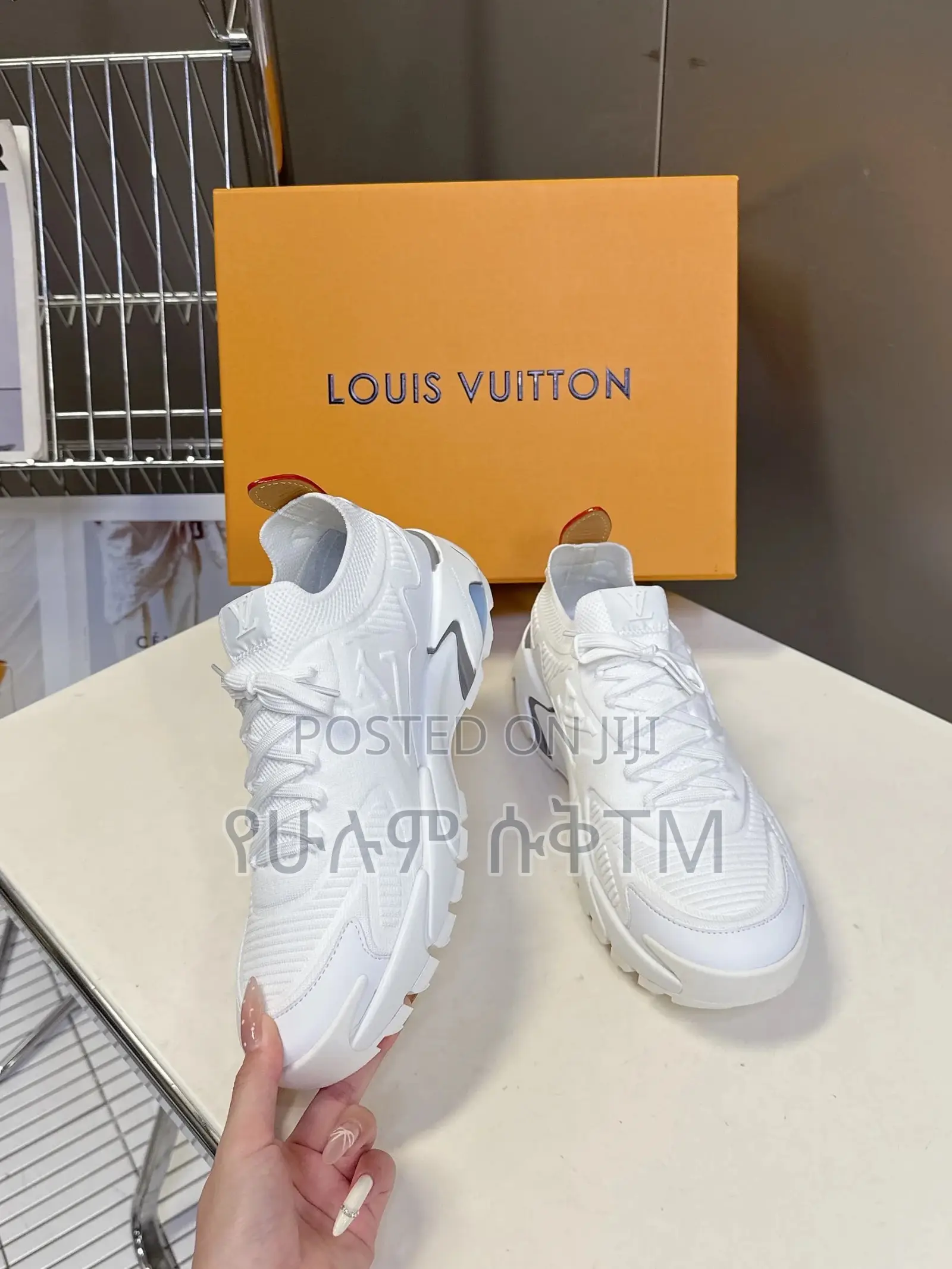 Louis Vuitton Lv Tatic Trainer ‘Triple White’ Men’S Shoes