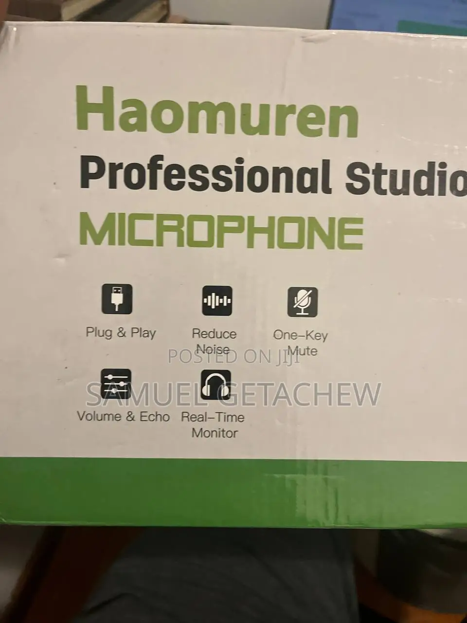 Condenser Microphone – Clear Sound, Noise Suppression