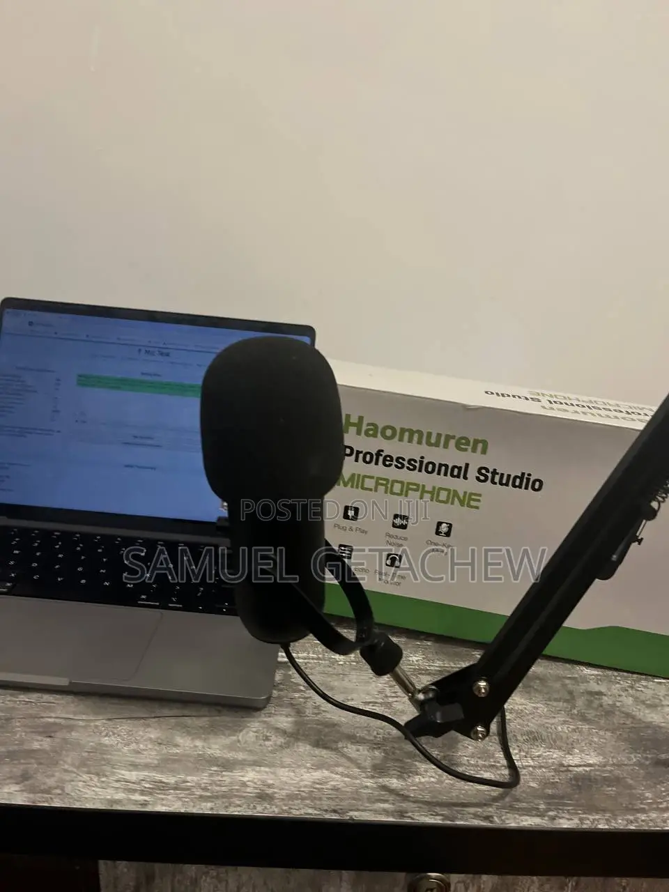 Condenser Microphone – Clear Sound, Noise Suppression