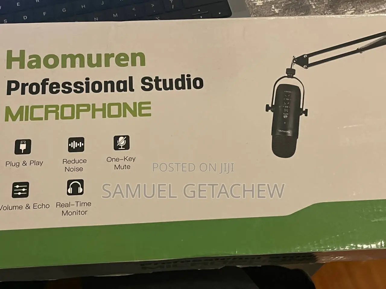 Condenser Microphone – Clear Sound, Noise Suppression