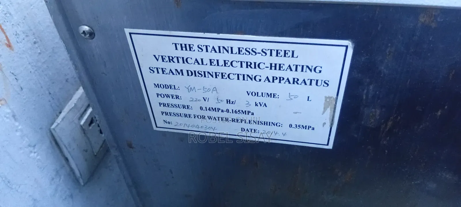 Disinfectant Sterilizer