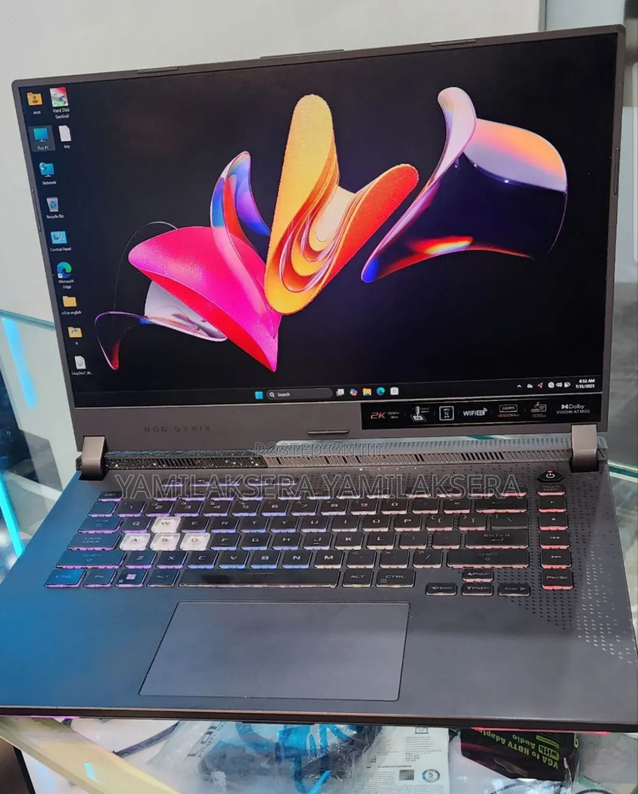 New Laptop Asus ROG Strix G16 G614 16GB Intel Core i7 SSD 1T