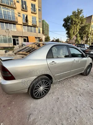Toyota Corolla Sedan 2003 Gold