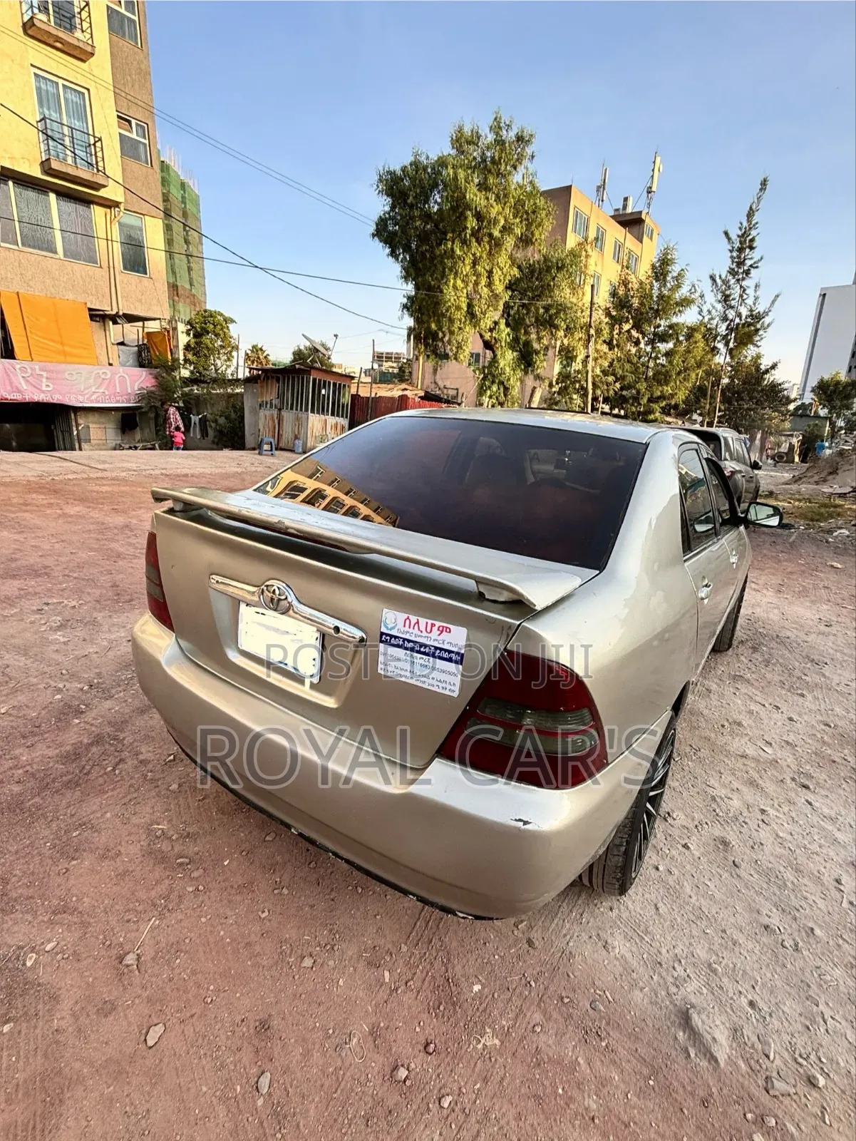 Toyota Corolla Sedan 2003 Gold