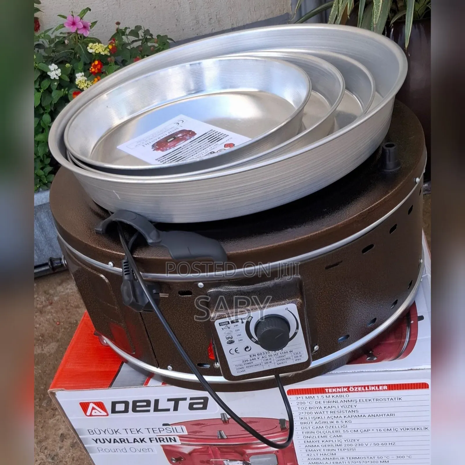 Delta Round Oven