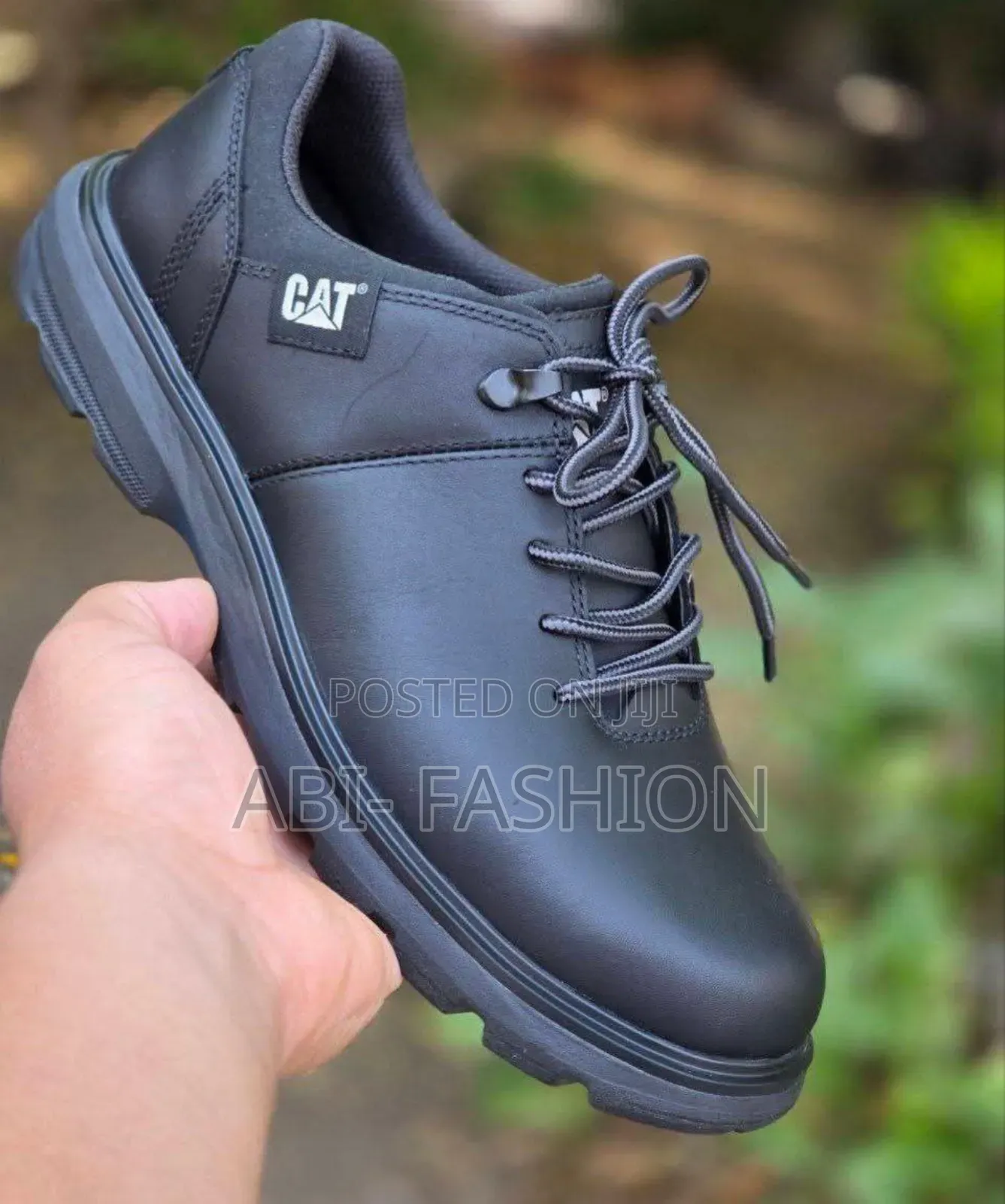 Caterpillar (Cat) Men's Casual Leather Black