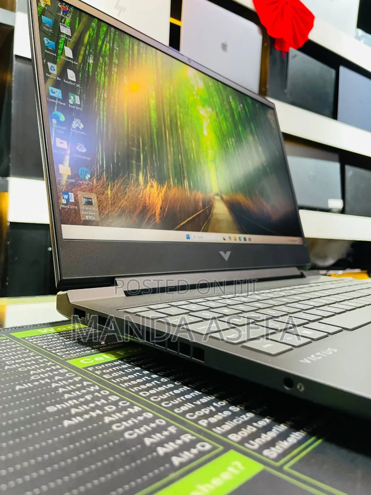 New Laptop HP Victus 16 16GB Intel Core I7 SSD 1T