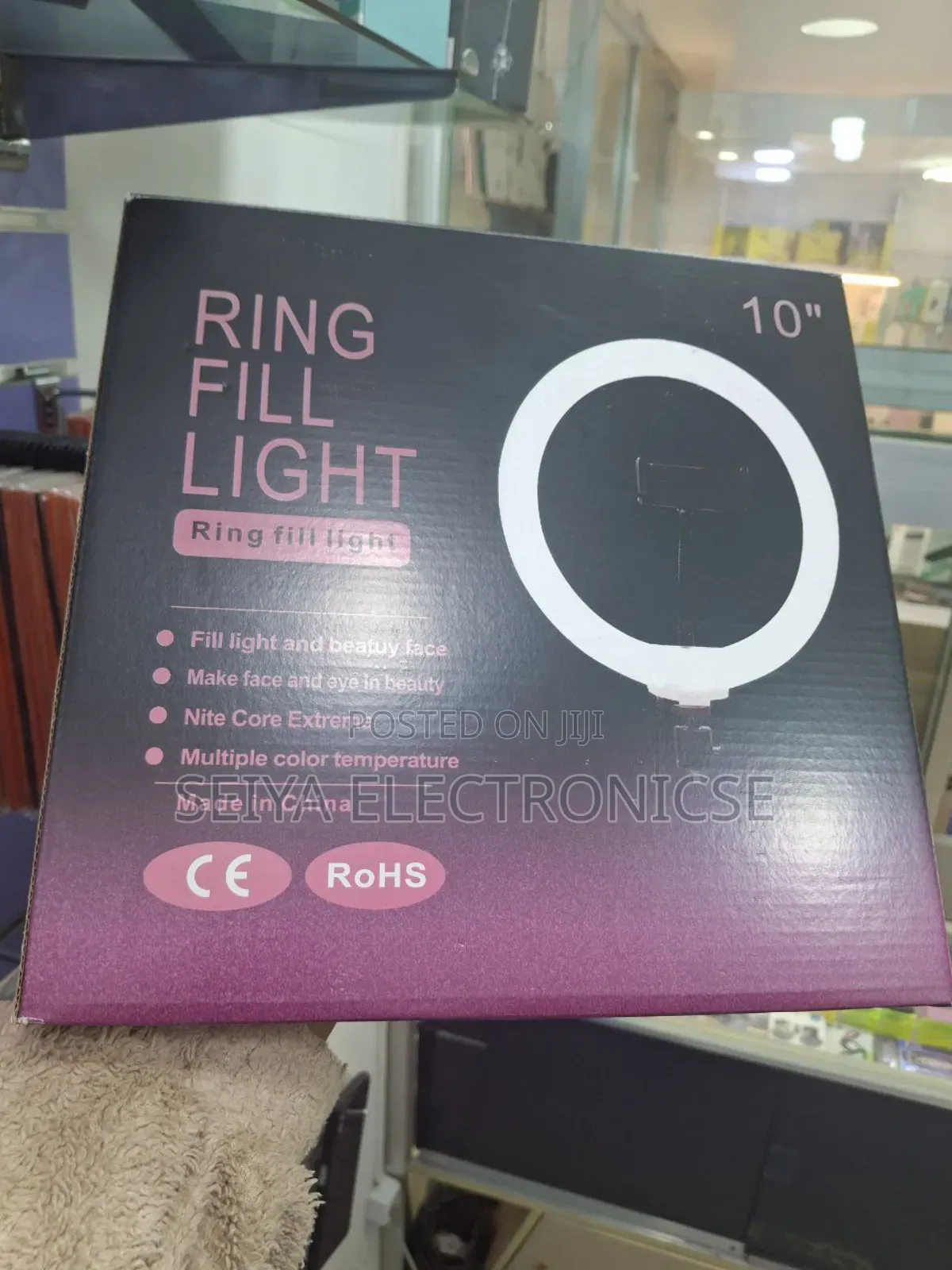 Ring Light 10-Inches Tiktok Light.