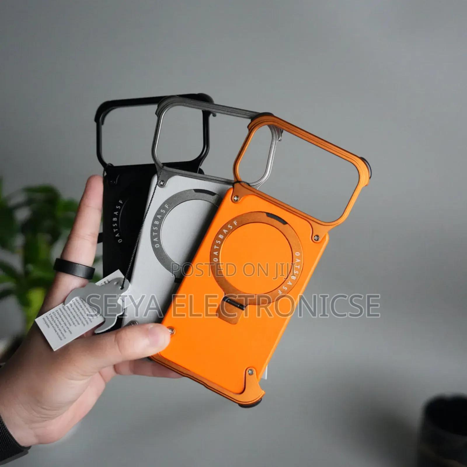 iPhone 17pro Max Freamlass Metal Cover Case