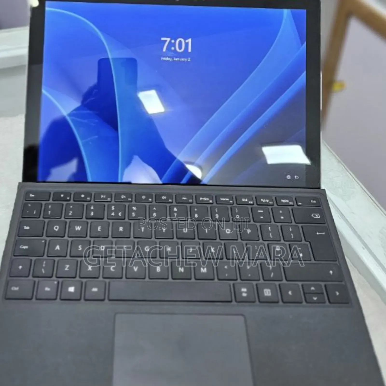 New Laptop Microsoft Surface Pro 7 16GB Intel Core I7 SSD 256GB